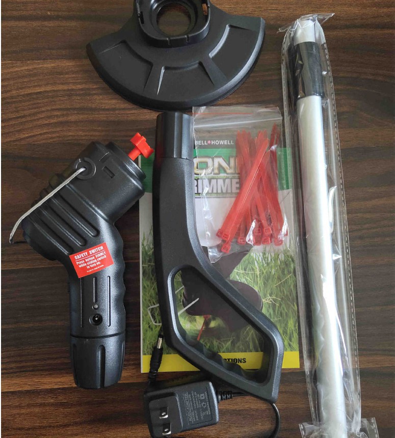 Electric lawn mower small household rechargeable lawn mower handheld multifunctional lawn mower bionic trimmer