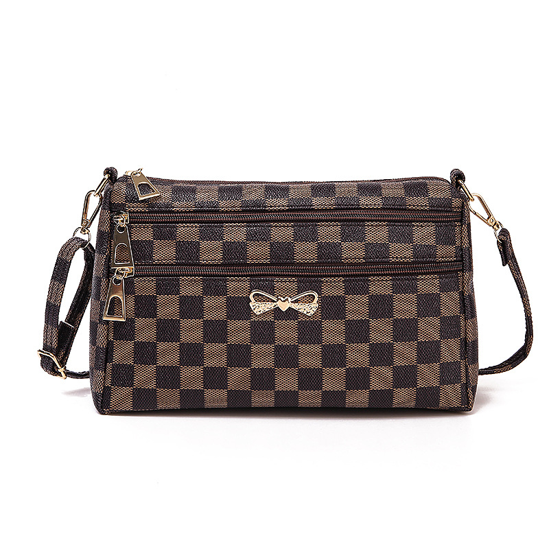 Bag spring and summer new messenger bag Korean middle-aged and elderly mother flower shoulder bag running Jianghu stall women's bag wholesale