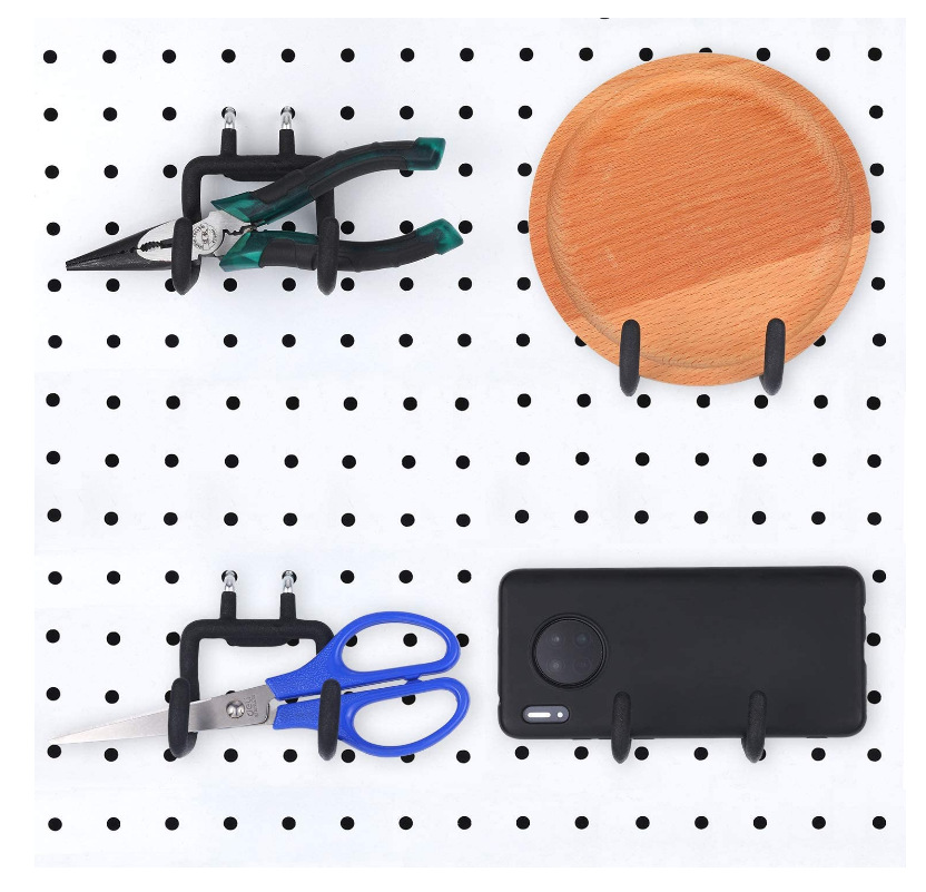 New Hook warehouse shelf hole board hook high load-bearing hook multi-functional hole board accessories hook wholesale