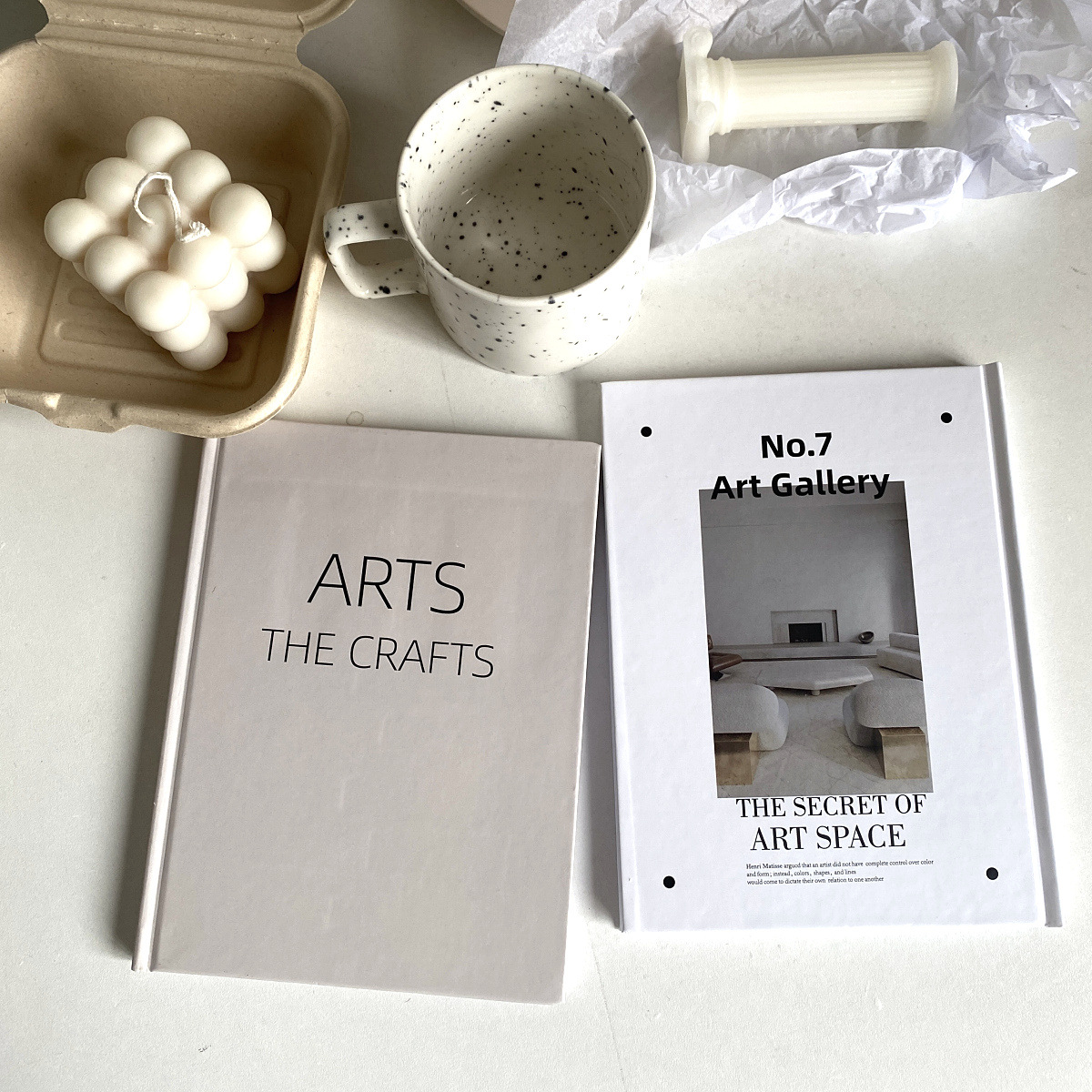 ins English Cover Notebook Art Magazine This Diary Notepad Office Photography Props Hard Shell Notebook