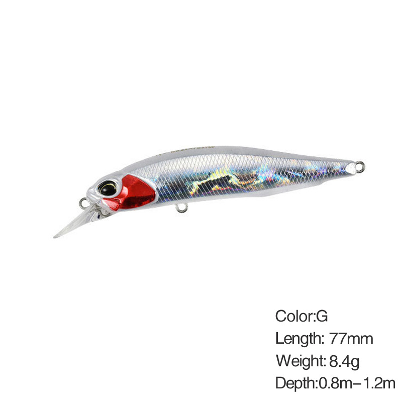 Japan's New Mino Hover Luya Bait Stops Mino 77SP8.4g Bionic Fish Bait