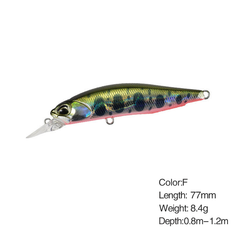 Japan's New Mino Hover Luya Bait Stops Mino 77SP8.4g Bionic Fish Bait
