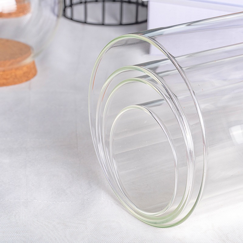 diy Ultra Light Clay Soft Pottery Wool Felt Hand Dust Glass Cover Sonny angle Container Cork Glass Bottle
