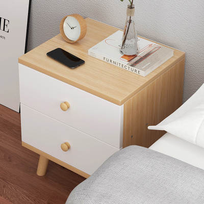 Nordic Style Bedside Table Modern Simple Light Luxury Style Bedside Cabinet Storage Cabinet Bedroom Small Cabinet Small Storage Narrow Cabinet