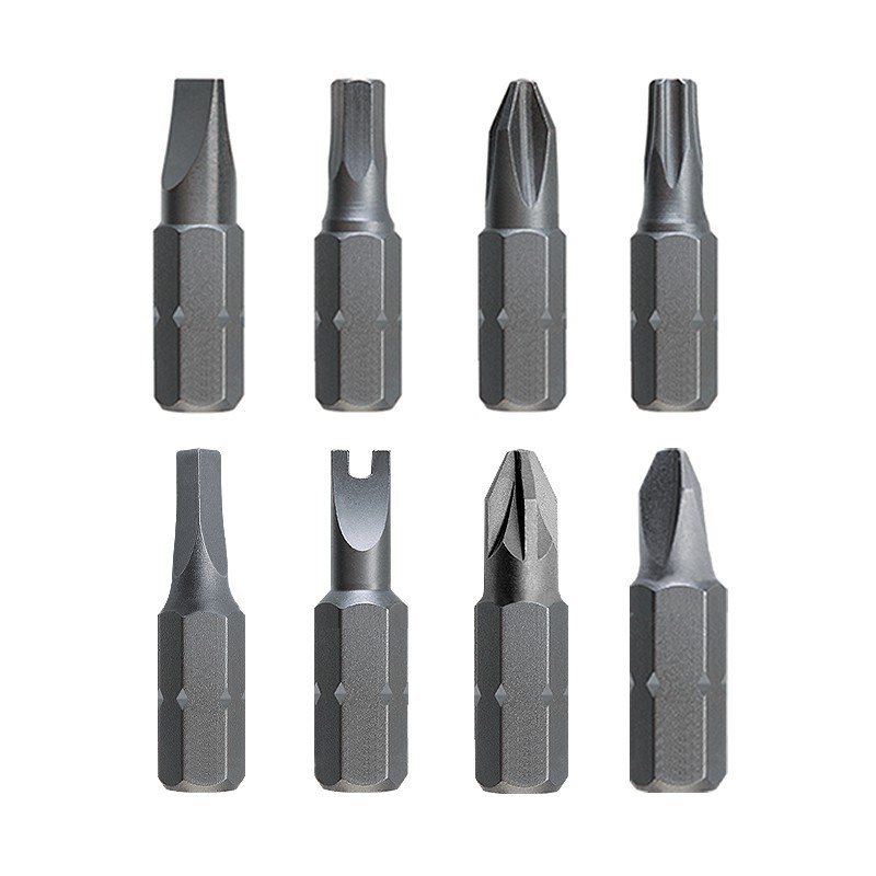 SGS 1/4 batch nozzle 25mm cross/word/Plum Blossom/hexagon socket/u/y/Triangle magnetic batch head