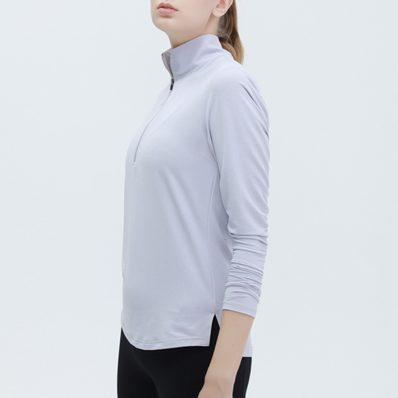 Lulu yoga clothing women's long sleeve T-shirt manufacturers wholesale sports yoga top running quick-drying fitness clothing yoga clothing