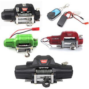 SCX10/TRX4 Easy Control Simulation Climbing Car Metal Single and Double Motor Winch 90046/D90 Tractor Winch