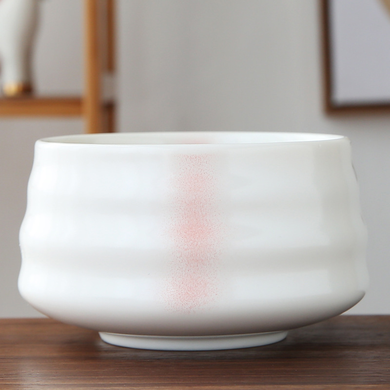 Matcha bowl ceramic tea set accessories tea set set Japanese tea ceremony Song Dynasty tea ordering tool salad special bowl