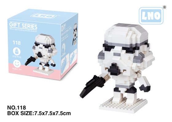 LNO Liao Assembled Building Blocks Creative Toys Mini Mini Building Blocks 118-121 Planet Series