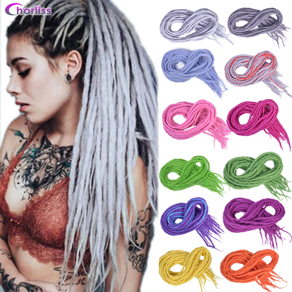 Spot new wool felt dirty braids can do color braids a variety of colors optional