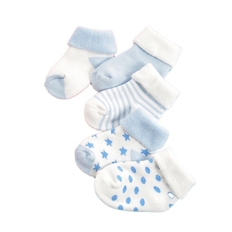 Cross-border wholesale children's socks autumn and winter thickened pull Terry socks for boys and girls newborn baby floor socks baby cotton socks