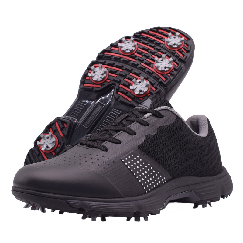 Le Chuang THESTRON Cross-border plus size Men's Golf Shoelaces Waterproof Sports Casual Golf Shoes