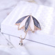 Gray umbrella