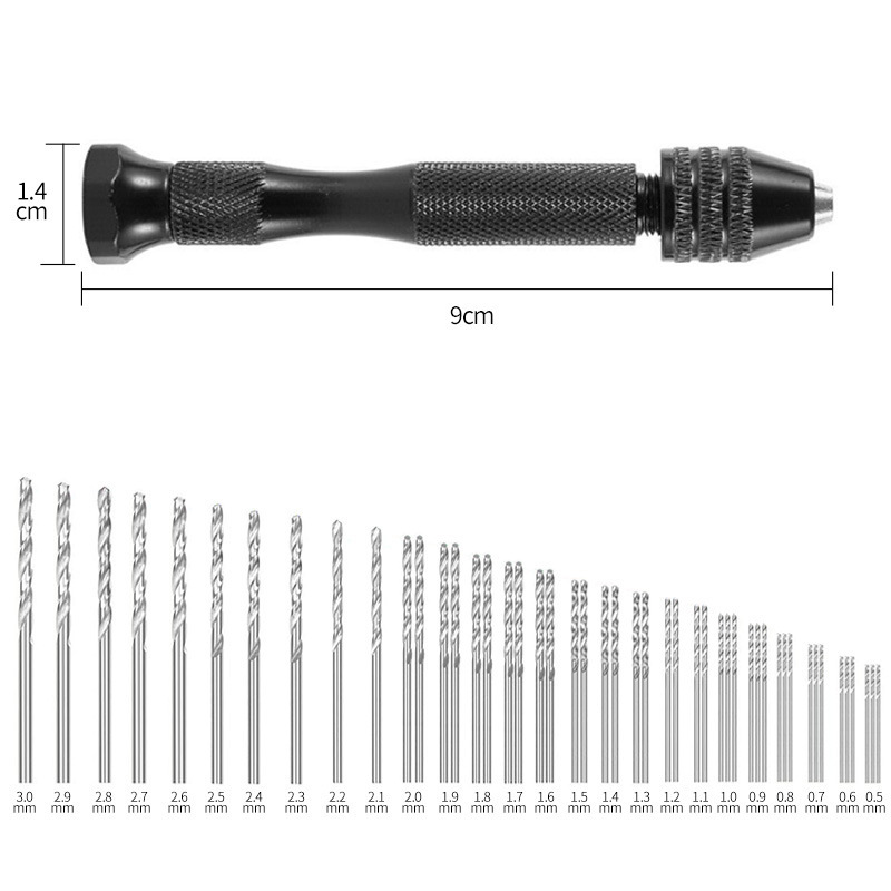 手作り彫刻 Pcb ミニドリルビットハンドヘルドドリルチャックベッドセットツールキット精密掘削彫刻用|undefined
