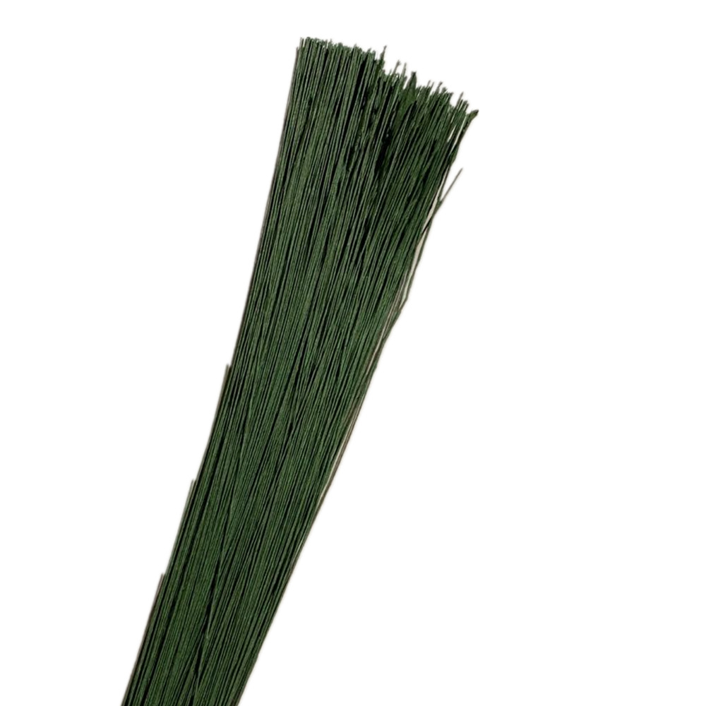 Paper-wrapped iron wire DIY handmade paper-wrapped fine iron wire paper flower leaf vein green iron wire No. 26 paper-wrapped wire iron wire