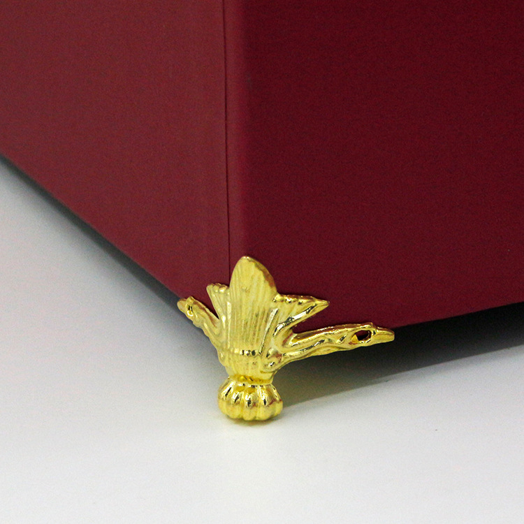 Foot Antique Foot Decorative Foot Corner Animal Foot Packaging Box Foot Four Side Foot Protection Alloy Foot Wooden Box Brocade Box Foot