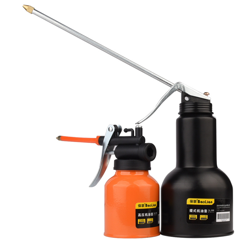 High pressure oil pot oil gun pot household oil gun manual watering pot oil drip pot oil injector filling tool lubrication