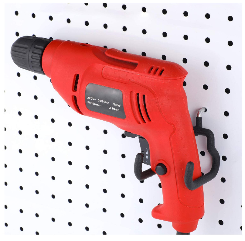 New Hook warehouse shelf hole board hook high load-bearing hook multi-functional hole board accessories hook wholesale