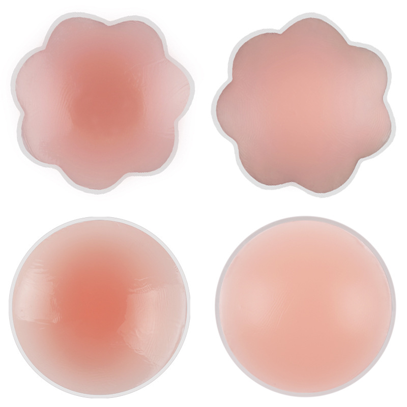 Silicone Breast Patch Anti-bump Sex Breast Patch Invisible Breast Patch Sexy Breathable Anti-run-off Breast Patch Invisible Nipple Patch