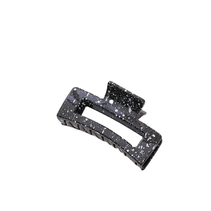 Cross-border Splash Ink Back Head Disc Hair Large Grab Clip Elegant Temperament Hairpin Advanced Sense Hairpin Hair Clip Hair Grab