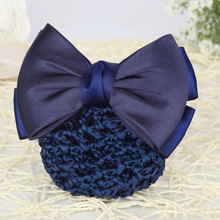 Professional Hair Flower Nurse Hairpin Hair Net Phnom Penh Polyester Belt Headwear Postal Bank Stewardess Hotel Work Hairpin_voghion.com