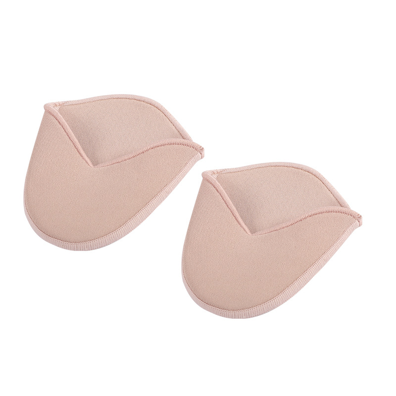 Spot supply knitted cloth ballet toe forefoot pad protective cover SEBS foot care anti-wear shock absorption half size pad