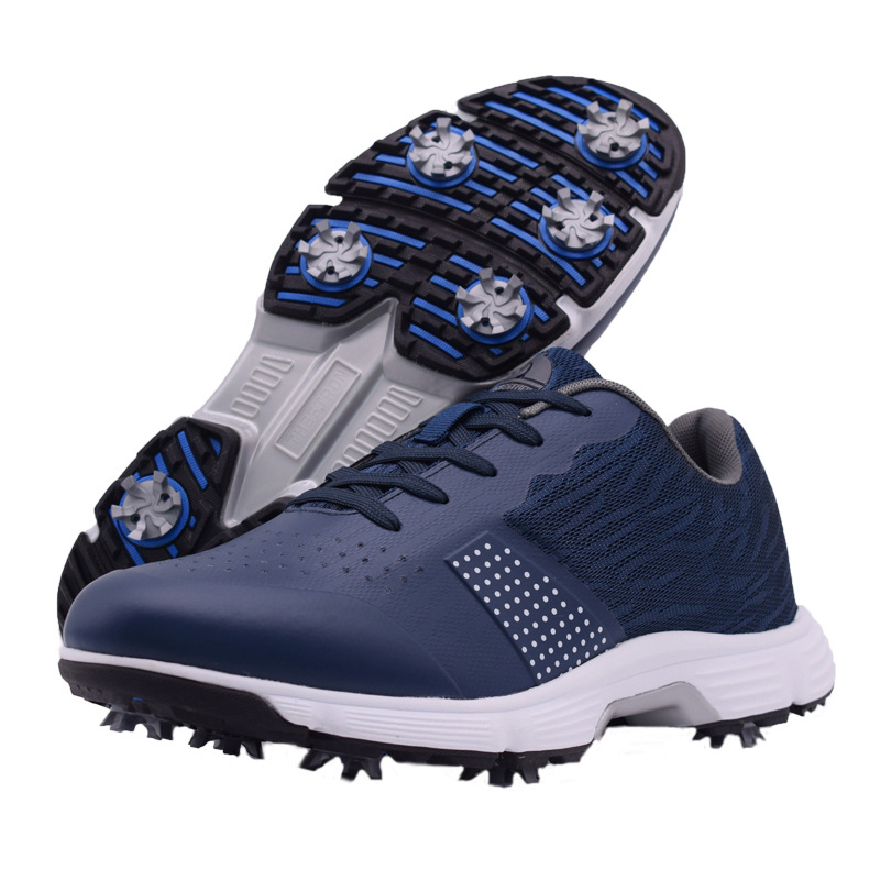 Le Chuang THESTRON Cross-border plus size Men's Golf Shoelaces Waterproof Sports Casual Golf Shoes