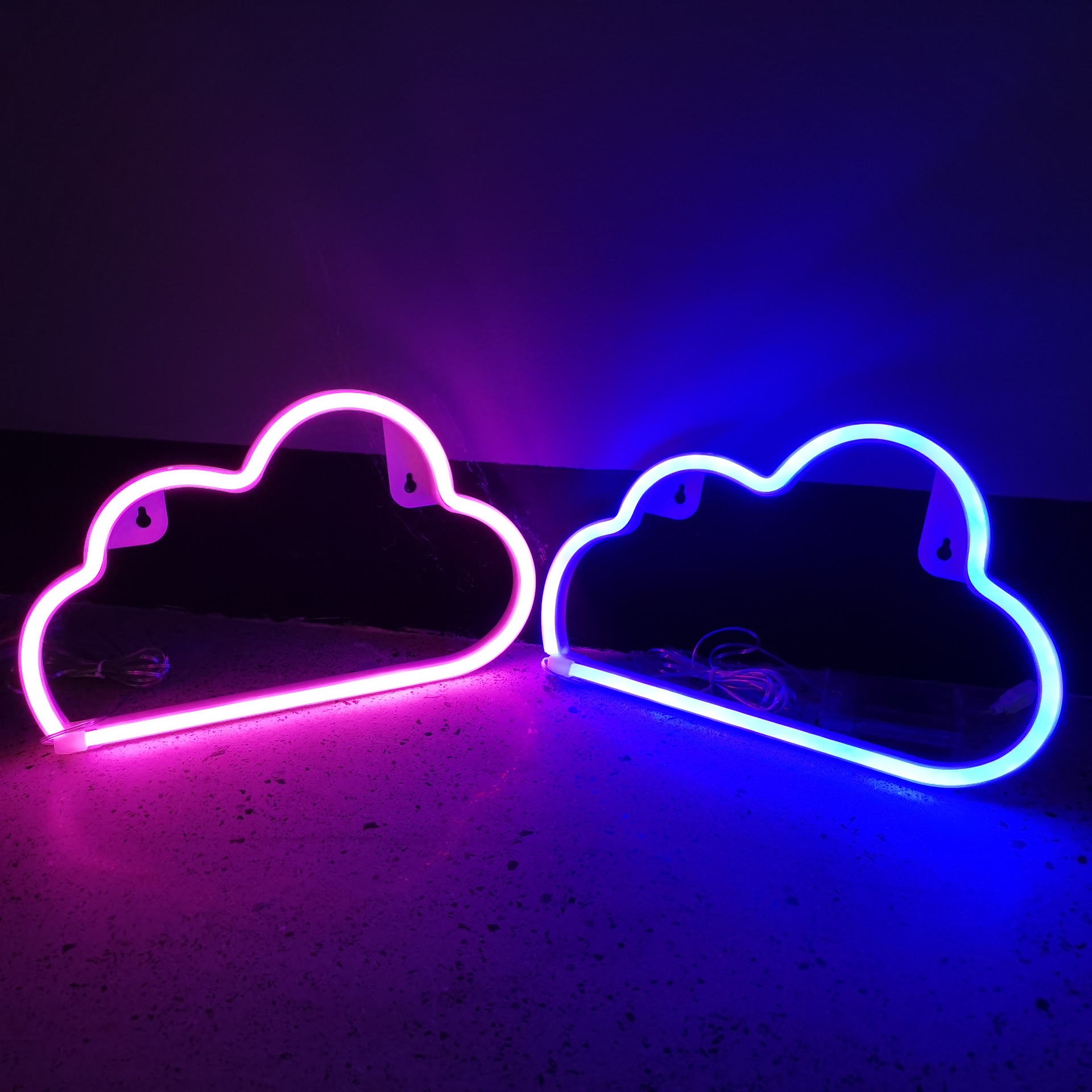 Spot led cloud neon modeling lamp night light Net red room decoration wall creative atmosphere lamp layout