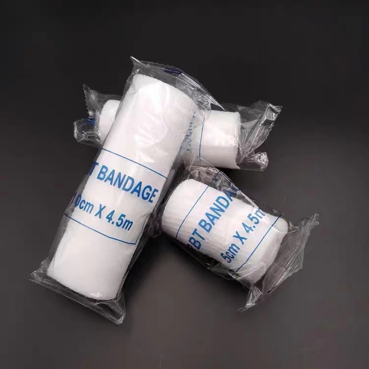 PBT bandage 5*4.5m independent elastic bandage first aid kit accessories wound dressing PBT bandage multi-Specification