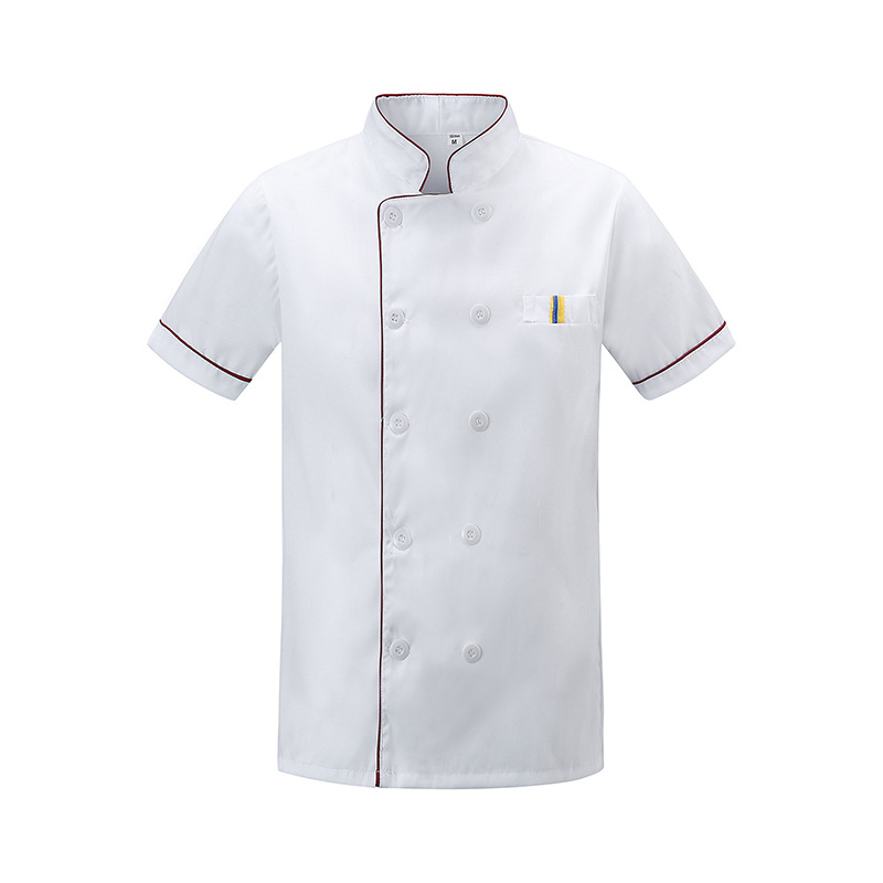 Chef clothing short sleeve summer restaurant bakery long sleeve autumn and winter clothing catering men's and women's work clothes restaurant canteen wholesale