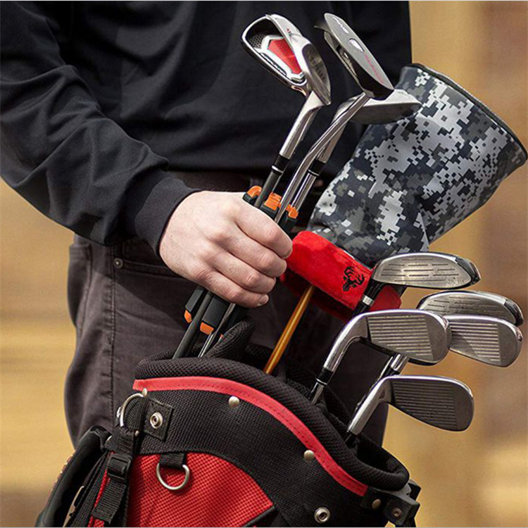 Golf Club Carrier Держатель гольф-клуба фиксирующая поддержка фиксирующий Зажим приемник