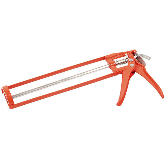 Manual aluminum alloy glass glue gun soft glue gun labor-saving glue caulking gun silicone structure seaming agent sealant grab