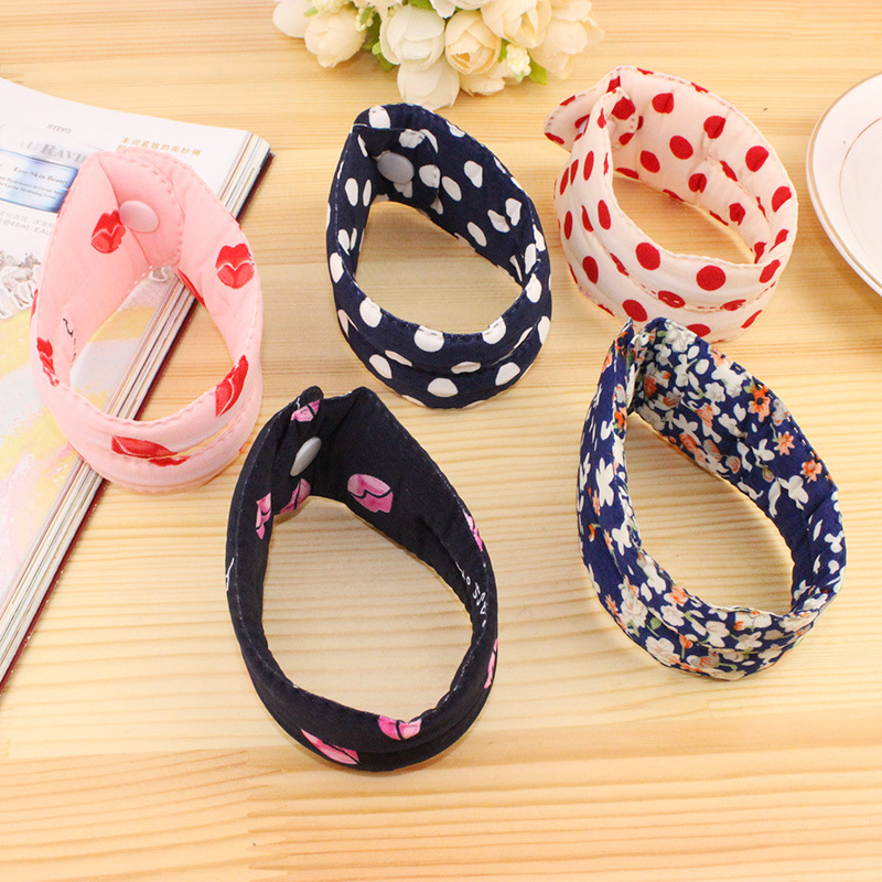 Creative button fabric hair curler ball head hair curler donut hair curler hair curler hair accessories