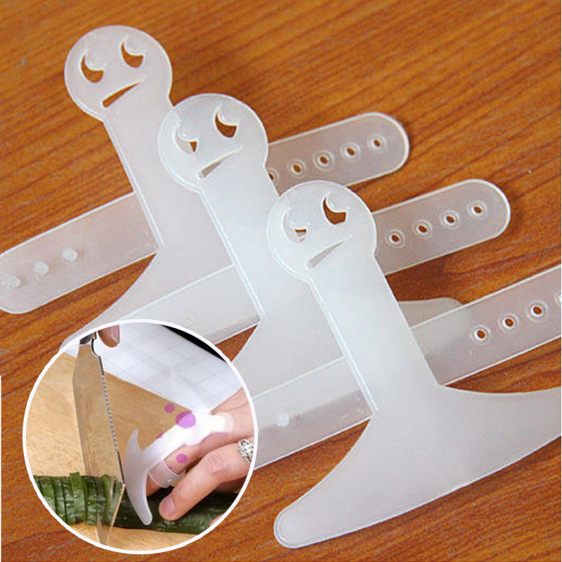 Vegetable cutting hand protector smiley face finger protector finger protector anti-cutting finger cover finger protector wholesale