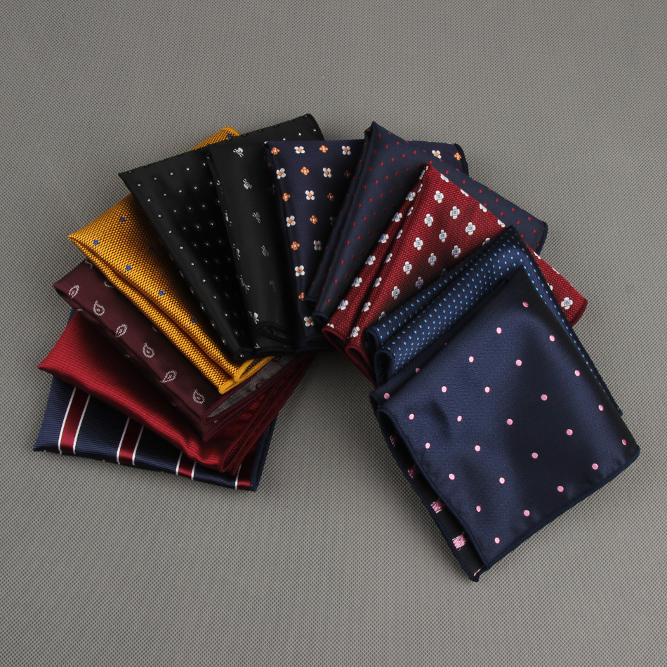 Men's suit silk square 1200 needle high weft dense suit pocket towel factory direct wholesale and retail
