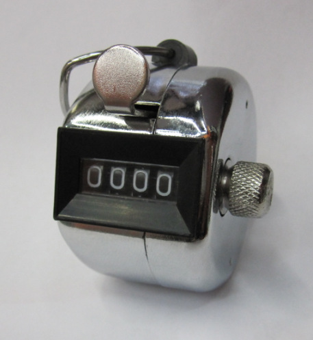 Supply 5204 metal shell metal knob counter product statistics counter counter manufacturers wholesale
