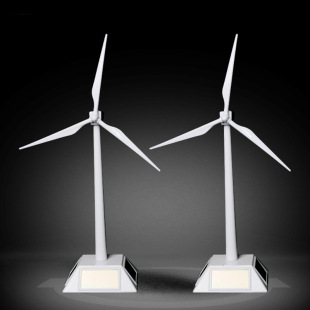 Solar Windmill Rotary Fan Model Puzzle diy Assembled Toys Environmental Protection Science and Education Experimental Toys Ornaments