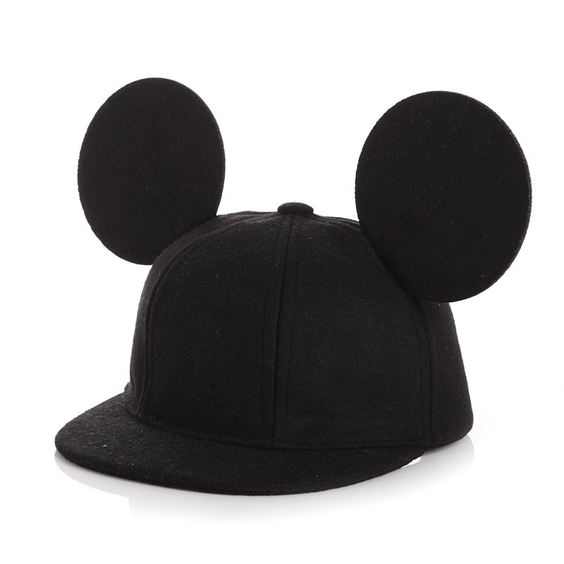 icap/south china autumn and winter big ears can be bent at will hip hop hat cartoon parent-child fashion baseball cap