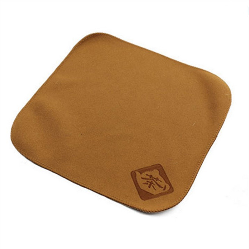 Factory wholesale pure cotton tea towel tea cloth advanced thickened tea towel Super absorbent tea towel tea set accessories logo