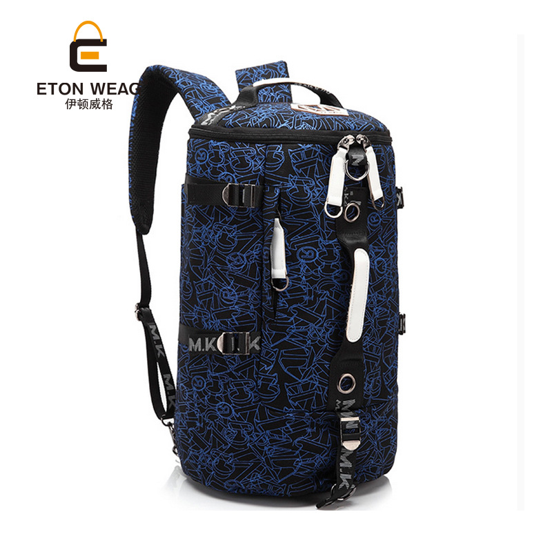 Backpack Men's Korean Canvas British Men's Backpack Trendy Student Sports Backpack Outdoor Travel Backpack