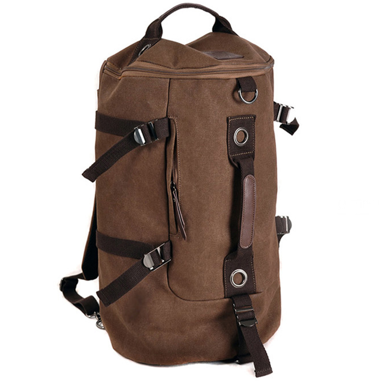 Backpack Men's Korean Canvas British Men's Backpack Trendy Student Sports Backpack Outdoor Travel Backpack