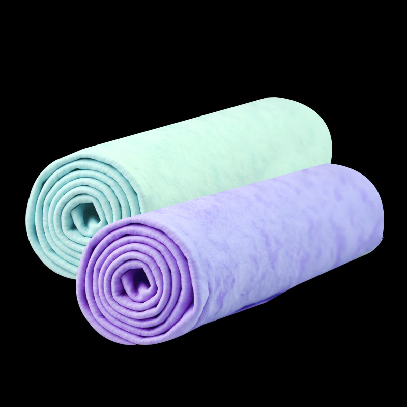 Pet towel large thickened 65 * 42cm dog cat bath towel absorbent deerskin towel pet supplies