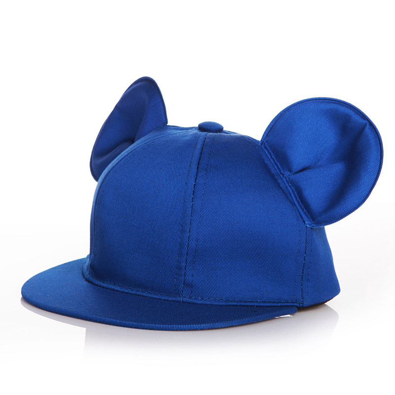 icap/south china cartoon baseball cap han chao spring and autumn baby cap parent-child big ears mickey hip-hop cap