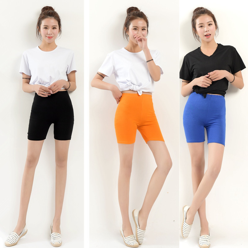 Outer Wear Leggings Women's Three-point Safety Pants Modal Anti-exposure Shorts Large Size Insurance Pants Thin Plus Large Size