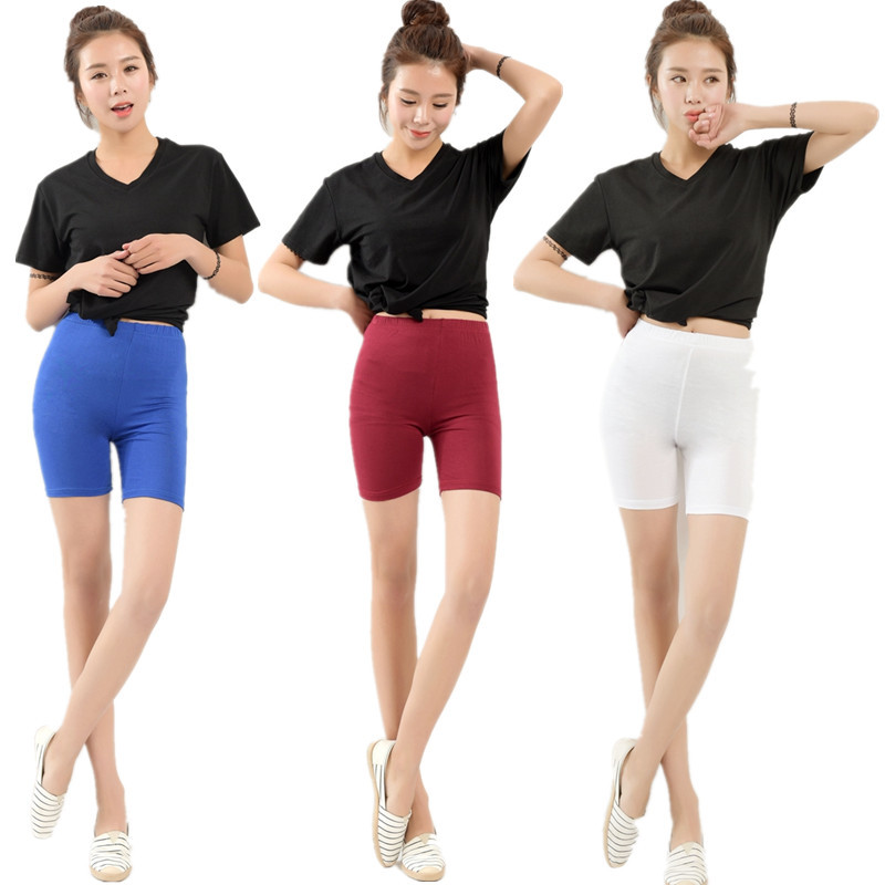 Outer Wear Leggings Women's Three-point Safety Pants Modal Anti-exposure Shorts Large Size Insurance Pants Thin Plus Large Size