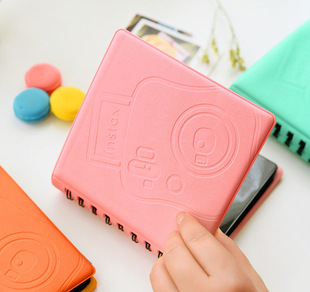 Polo 3 inch photo paper photo 68 into insert type photo album macaron coil photo album