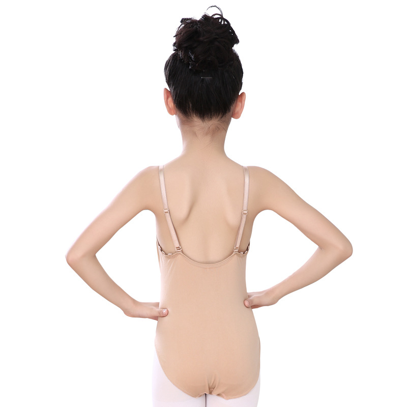Children's Sling Underwear One-piece Dance Clothes Adult Ballet Performance Clothes girls nude leotards