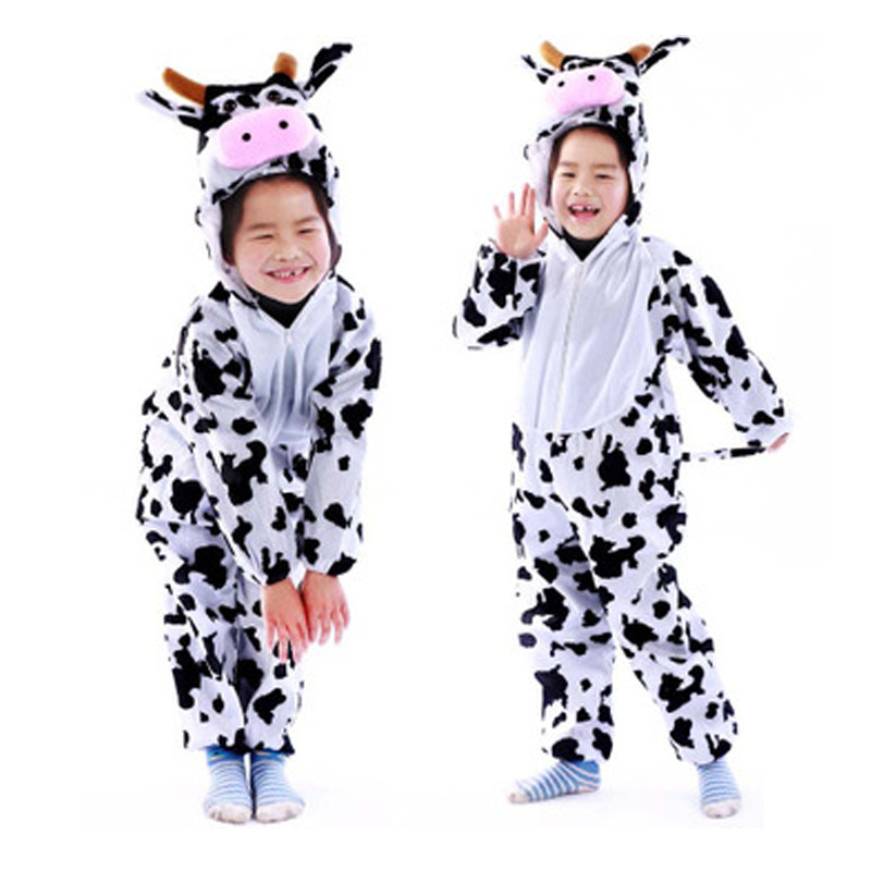 Children's Children's Animal Performance Costumes Kindergarten Performance Stage Costumes Boys and Girls Cartoon Dress-up Little Monkey Cat