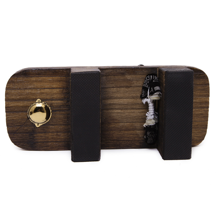 Chinese Style Wooden Slippers for Men and Women Couple Two-Tooth Wooden Slippers COS Japanese-Style Bench Wooden Slippers Kimono Clogs