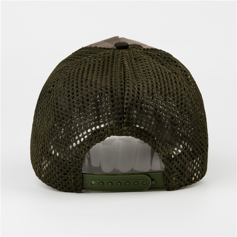 Camouflage parent-child hat children's mesh cap boys and girls peaked cap baby outdoor leisure sun hat baseball cap military hat_voghion.com